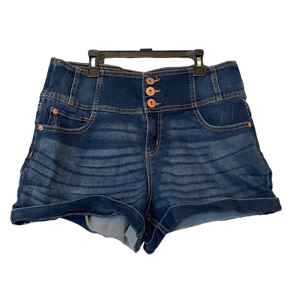 Pants - No Boundaries Dark Blue Jeans Short.